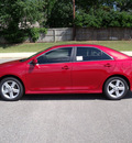 toyota camry 2012 red sedan se gasoline 4 cylinders front wheel drive automatic 75604