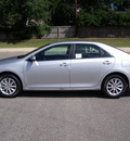 toyota camry 2012 silver sedan le gasoline 4 cylinders front wheel drive automatic 75604