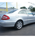 mercedes benz clk class 2004 silver coupe clk320 gasoline 6 cylinders rear wheel drive automatic 77565