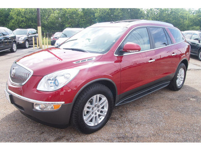 buick enclave 2012 red suv gasoline 6 cylinders front wheel drive automatic 77074