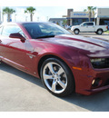chevrolet camaro 2010 red coupe ss gasoline 8 cylinders rear wheel drive automatic with overdrive 77539