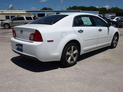 chevrolet malibu 2012 white sedan lt gasoline 4 cylinders front wheel drive automatic 78114