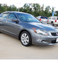 honda accord 2008 gray sedan ex l v6 gasoline 6 cylinders front wheel drive automatic with overdrive 77656