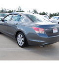 honda accord 2008 gray sedan ex l v6 gasoline 6 cylinders front wheel drive automatic with overdrive 77656