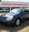 chrysler sebring 2007 blue sedan lx gasoline 4 cylinders front wheel drive automatic 75067