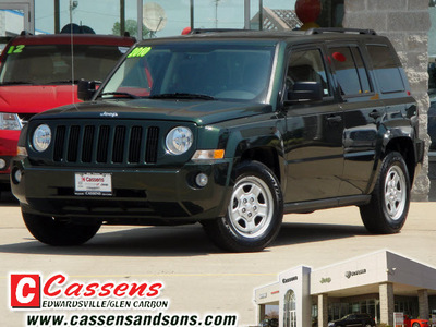 jeep patriot 2010 green suv sport gasoline 4 cylinders front wheel drive automatic 62034