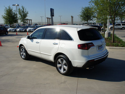 acura mdx 2012 white suv w tech pckg gasoline 6 cylinders all whee drive automatic 76137