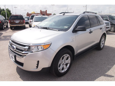 ford edge 2013 silver se gasoline 4 cylinders front wheel drive automatic 77074