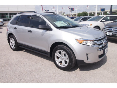 ford edge 2013 silver se gasoline 4 cylinders front wheel drive automatic 77074