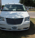 chrysler town country 2008 white van limited gasoline 6 cylinders front wheel drive automatic 75067