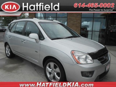 kia rondo 2007 silver wagon ex gasoline 6 cylinders front wheel drive automatic 43228