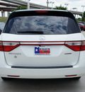 honda odyssey 2012 white van touring gasoline 6 cylinders front wheel drive automatic 75034