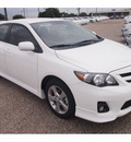 toyota corolla 2012 white sedan s gasoline 4 cylinders front wheel drive automatic 77074