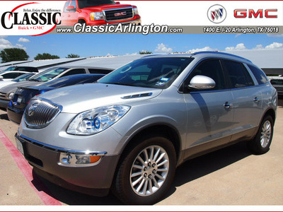 buick enclave 2011 silver cx gasoline 6 cylinders front wheel drive automatic 76018
