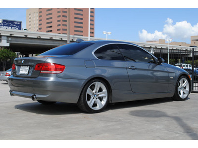 bmw 3 series 2008 gray coupe 335i gasoline 6 cylinders rear wheel drive automatic 77002