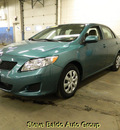 toyota corolla 2010 green sedan le gasoline 4 cylinders front wheel drive automatic 14304