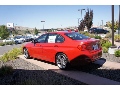 bmw 3 series 2012 melbourn red sedan 328i gasoline 4 cylinders rear wheel drive steptronic 99352