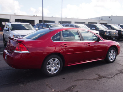 chevrolet impala 2012 red sedan lt flex fuel 6 cylinders front wheel drive automatic 77581