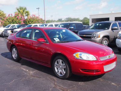 chevrolet impala 2012 red sedan lt flex fuel 6 cylinders front wheel drive automatic 77581