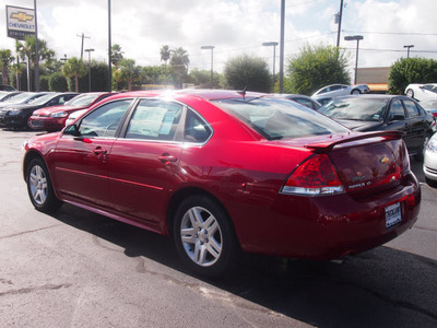 chevrolet impala 2012 red sedan lt flex fuel 6 cylinders front wheel drive automatic 77581