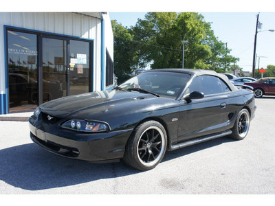 ford mustang 1998 black gt gasoline v8 rear wheel drive 5 speed manual 76541