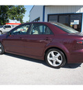 mazda mazda6i 2008 burgundy sedan gasoline 4 cylinders front wheel drive automatic 76541