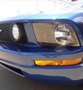 ford mustang 2007 vista blue metallic coupe gt premium gasoline 8 cylinders rear wheel drive 5 speed manual 76108