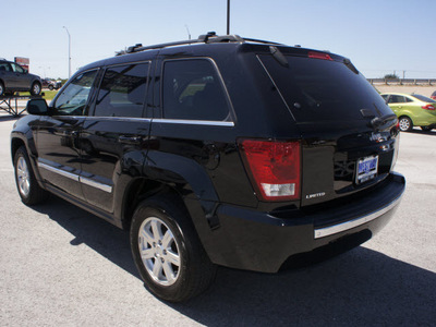 jeep grand cherokee 2008 black suv limited flex fuel 8 cylinders 2 wheel drive 5 speed with overdrive 75062