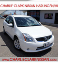 nissan sentra 2011 white sedan 2 0 gasoline 4 cylinders front wheel drive automatic 78552