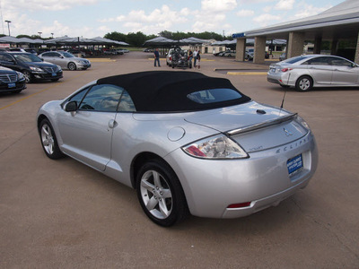 mitsubishi eclipse spyder 2008 silver gs gasoline 4 cylinders front wheel drive automatic 76049