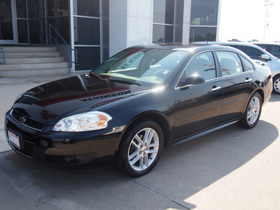 chevrolet impala 2012 black sedan ltz flex fuel 6 cylinders front wheel drive automatic with overdrive 77802