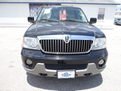 lincoln navigator 2004 black suv luxury gasoline 8 cylinders rear wheel drive 4 speed automatic 77388