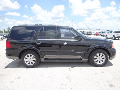 lincoln navigator 2004 black suv luxury gasoline 8 cylinders rear wheel drive 4 speed automatic 77388