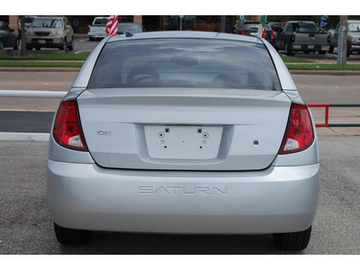 saturn ion 2006 silver sedan 2 gasoline 4 cylinders front wheel drive automatic with overdrive 77023