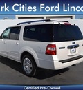 ford expedition el 2011 white suv limited flex fuel 8 cylinders 2 wheel drive 6 speed automatic 75235