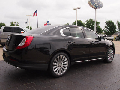 lincoln mks 2013 black sedan gasoline 6 cylinders front wheel drive automatic 76011