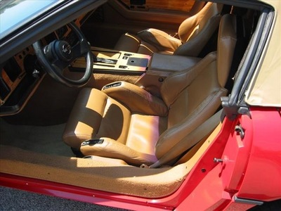 chevrolet corvette 1988 red gasoline 8 cylinders rear wheel drive 46036