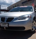 pontiac g6 2009 silver sedan gasoline 4 cylinders front wheel drive automatic 80504