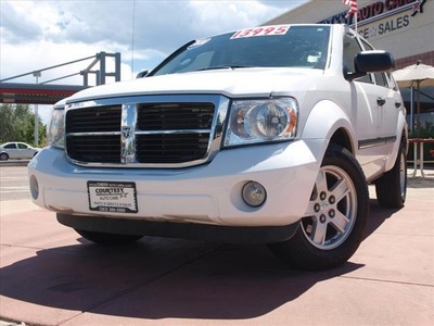 dodge durango 2008 white suv gasoline 8 cylinders 4 wheel drive automatic 80504