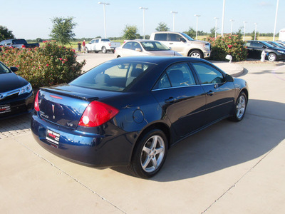 pontiac g6 2008 dk  blue sedan gasoline 6 cylinders front wheel drive automatic 76049