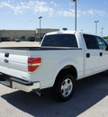 ford f 150 2012 white xlt super crew flex fuel 8 cylinders 2 wheel drive automatic 75119