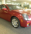 cadillac cts 2007 red sedan gasoline 6 cylinders rear wheel drive automatic 34474