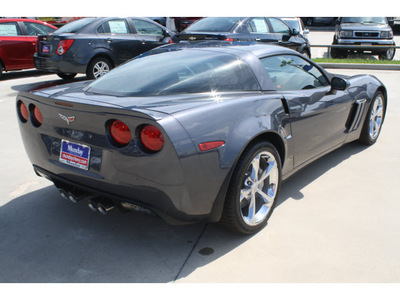 chevrolet corvette 2012 gray coupe gasoline 8 cylinders rear wheel drive automatic 77090