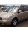 kia sedona 2008 gold van lx gasoline 6 cylinders front wheel drive automatic with overdrive 77859