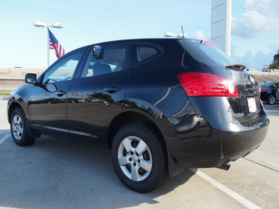 nissan rogue 2009 black suv s gasoline 4 cylinders all whee drive automatic 77521
