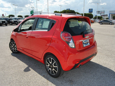 chevrolet spark 2013 red hatchback 2lt auto gasoline 4 cylinders front wheel drive automatic 75067