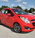 chevrolet spark 2013 red hatchback 2lt auto gasoline 4 cylinders front wheel drive automatic 75067
