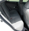 lexus is 250 2008 gray sedan gasoline 6 cylinders rear wheel drive shiftable automatic 77469