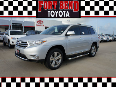 toyota highlander 2012 silver suv limited gasoline 6 cylinders front wheel drive automatic 77469