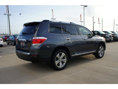 toyota highlander 2012 gray suv limited gasoline 6 cylinders front wheel drive automatic 77469